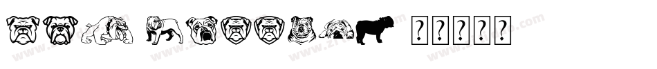 LHF Bulldog字体转换